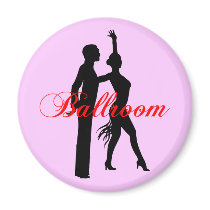 Ballroom Dancing Refrigerator Magnets
