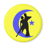 Ballroom Dancing Refrigerator Magnets
