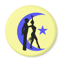 Ballroom Dancing Magnet