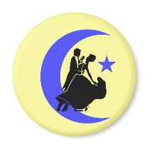 Ballroom Dancing Refrigerator Magnets
