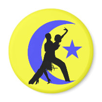 Ballroom Dancing Refrigerator Magnets