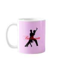 Ballroom dancing mug