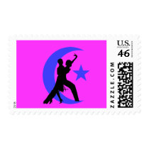 Ballroom Dancing Stamp