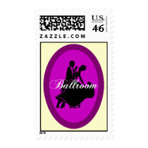 Ballroom dancing postage