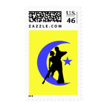 Ballroom Dancing Postage Stamps