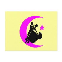 Ballroom Dancing Post Card