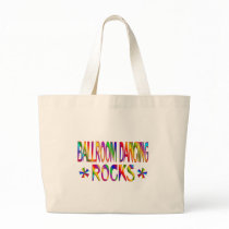 Ballroom Dancing Rocks Tote Bags