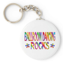 Ballroom Dancing Rocks Key Chains