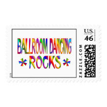 Ballroom Dancing Rocks Postage Stamps