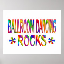 Ballroom Dancing Rocks Poster
