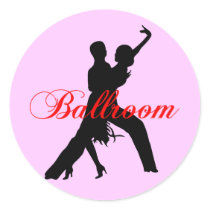 Ballroom dancing stickers