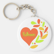 Ballroom Heart Keychain