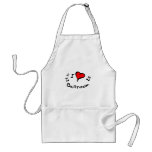Ballroom Heart-Love Customized Gift Apron