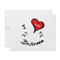 Ballroom Items - I Heart Ballroom Announcement