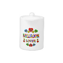 Ballroom Lover teapots
