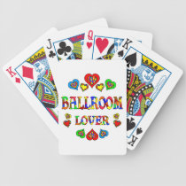 Ballroom Lover playing cards