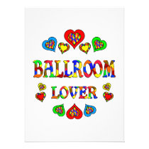 Ballroom Lover invitations
