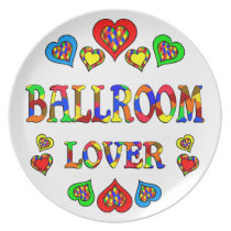 Ballroom Lover plates