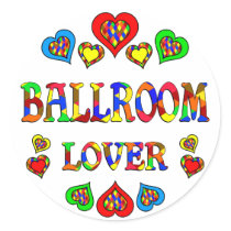 Ballroom Lover stickers