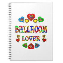 Ballroom Lover notebooks