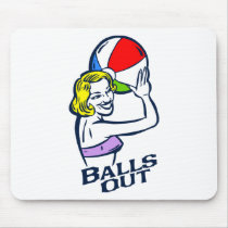 Balls Out Mouse Pad