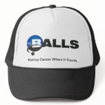 Balls Trucker Hat Blue