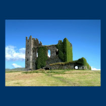 Ballycarberry Castle Ring of Kerry Canvas Print posters