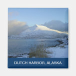 Ballyhoo Mountain, Dutch Harbor, AK Magnets