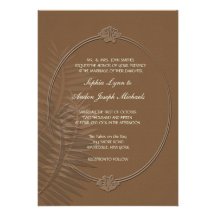 Balmy Night Wedding Invitation