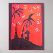 balmy nights Poster