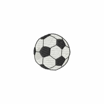 Balón de fútbol de la frontera de los deportes polo bordado Balón de fútbol de la frontera de los deportes polo bordado