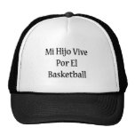Baloncesto del EL del MI Hijo Vive Por Gorros Bordados