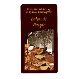 Balsamic Vinegar Labels