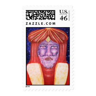 Balthasar (Three Kings) Holiday Art Stamp