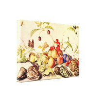 Balthasar van der Ast - Still life Stretched Canvas Prints
