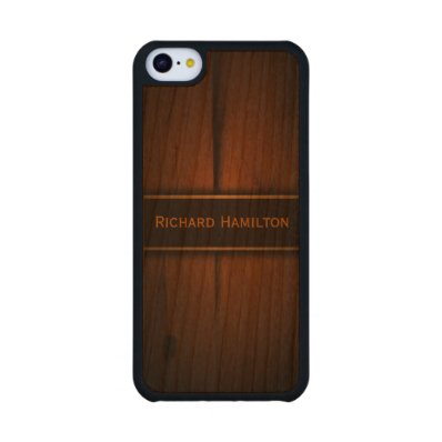 Baltic Pine Wood Carved® iPhone 5C Wooden Cases Carved® Walnut iPhone 5C Slim Case