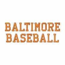 BALTIMORE BASEBALL embroidered shirts by mjc8693 BALTIMORE BASEBALL embroidered shirts