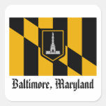 Baltimore Flag Stickers