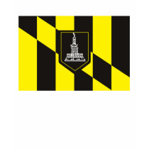 Baltimore Flag T-shirt by FlagTshirts Baltimore Flag T-shirt