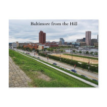 Baltimore from the Hill Post Card