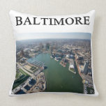 baltimore mary land gifts presents throw pillow