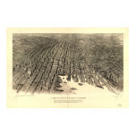 baltimore, maryland, 1912, birdseye view, graphic