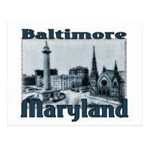 Baltimore, Maryland Post Card
