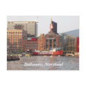 Baltimore, Maryland Postcard by gkrew1 Baltimore, Maryland Postcard