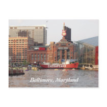 Baltimore, Maryland Postcard by gkrew1 Baltimore, Maryland Postcard