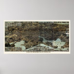 Baltimore, MD Panoramic Map - 1870 Posters
