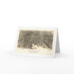 Baltimore, MD Panoramic Map - 1912 Greeting Cards