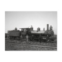 Baltimore & Ohio Railroad Engine # 932 - Vintage Post Card