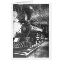 Baltimore & Ohio Railroad Steam Locomotive Greeting Cards