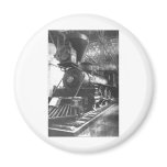Baltimore & Ohio Railroad Steam Locomotive Fridge Magnets